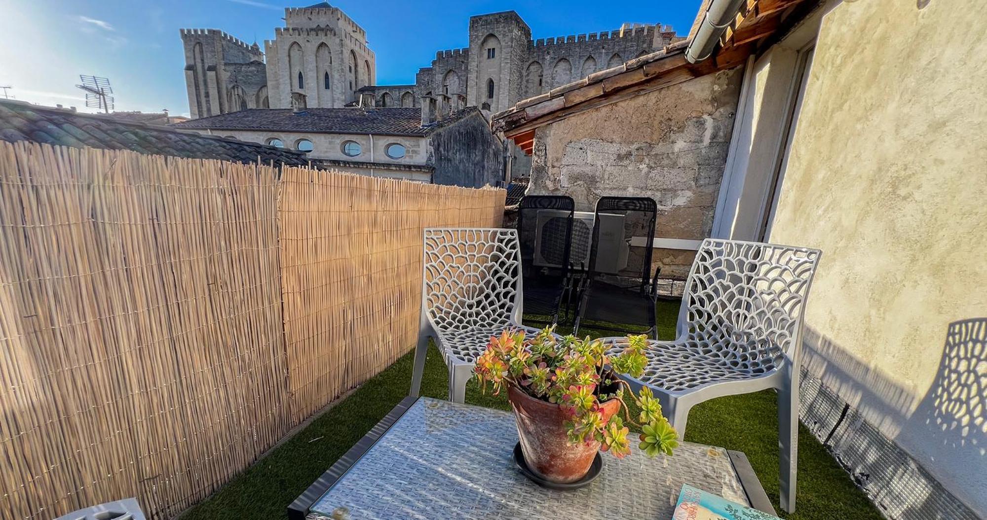 Ac - Private Exterior - Au Pied Du Palais Des Papes!